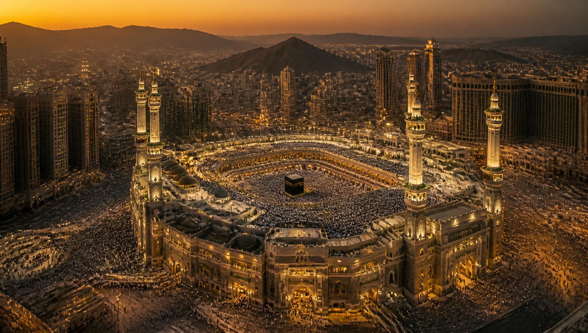 Panoramic view of the Kingdom of Saudi Arabia